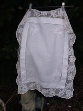 Vintage White Table Cloth Very