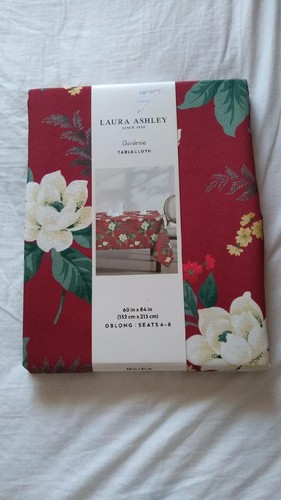 Laura ashley tablecloth red - tablecloth,