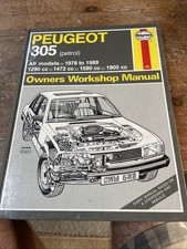 Peugeot 305 Petrol 1978 To