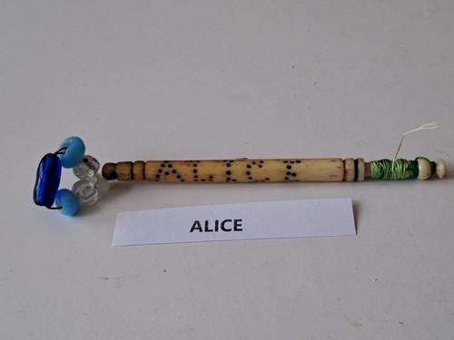 Antique bone lace - antique, bobbin