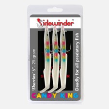 Sidewinder Candy King Fishing Lures - Bass, Pollock, Cod