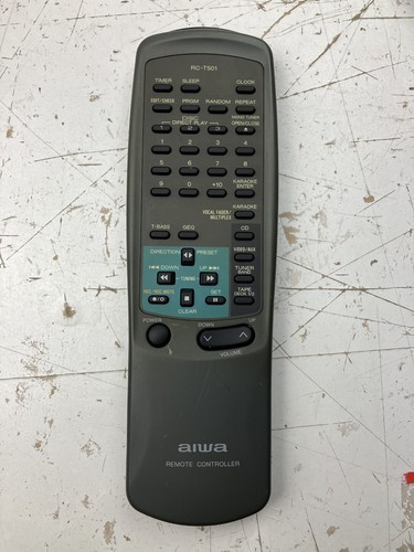 Used aiwa t501 remote - rc-t501,
