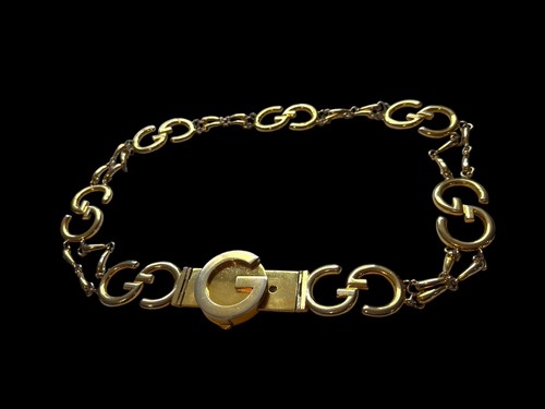 Vtg 1970s gucci gold - gold, g