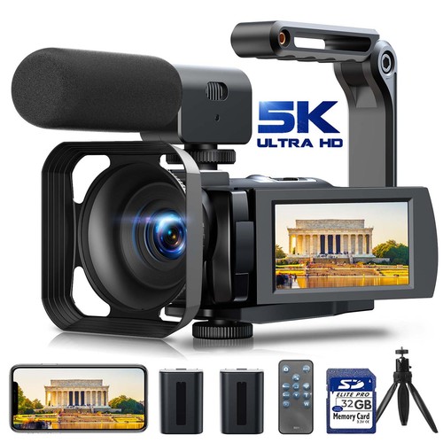 Video camera camcorder wifi - 5k,