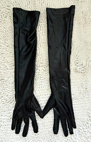 Women black solid faux - women’s,
