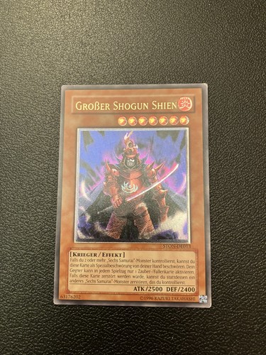 Yugioh great shogun - yugioh,