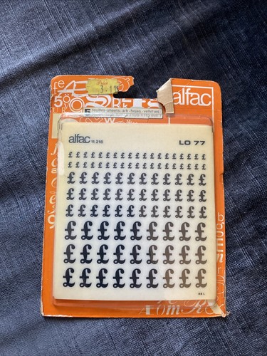 Alfac decadry transfers - alfac, 77