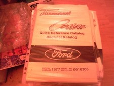 Ford Parts Catalogue Cortina