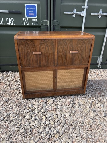 Vintage hmv radiogram - vintage,