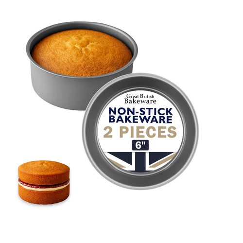 Pack round deep cake - of,