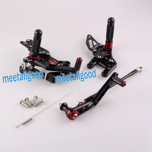 Black rearsets rear set - black,