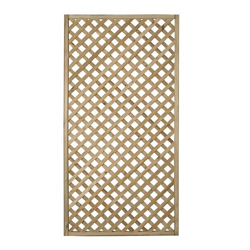Wooden garden lattice - garden, rosemore