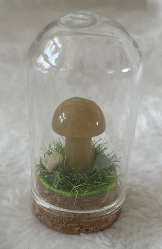 Mini crystal mushroom glass - mini, in