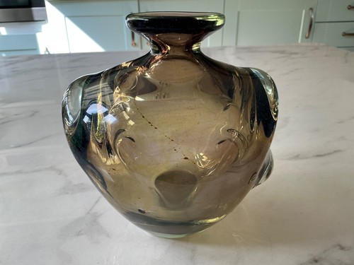 Mdina studio glass bottle - mdina,