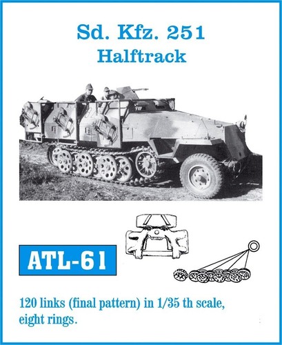 Friulmodel metal tank tracks - metal,