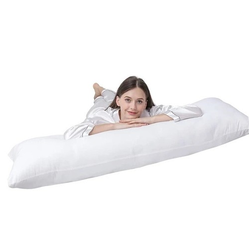 Long bolster pillow firm - long,