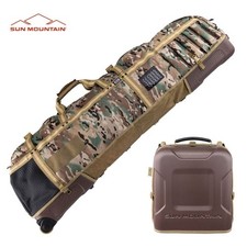 SUN MOUNTAIN 2025 KUBE HARD SHELL GOLF TRAVEL COVER - SAND / CAMOUFLAGE