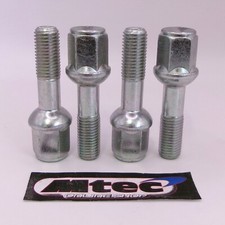 4x M12 x 1.5 ALLOY WHEEL BOLTS