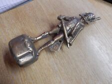 VINTAGE BRASS MILITARY SOLDIER