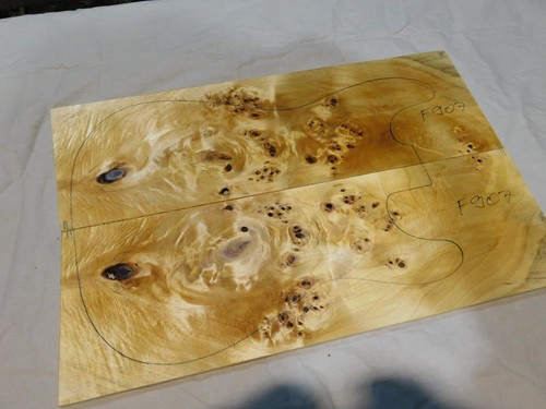 Poplar burl drop - drop, top