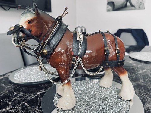 Antique shire horse with - shire,