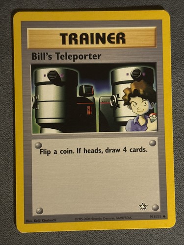 Pokémon tcg bill - pokémon, bill's