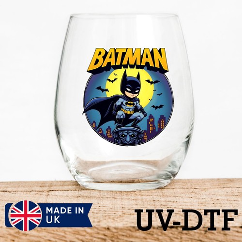 Batman 8pcs dtf stickers - stickers,