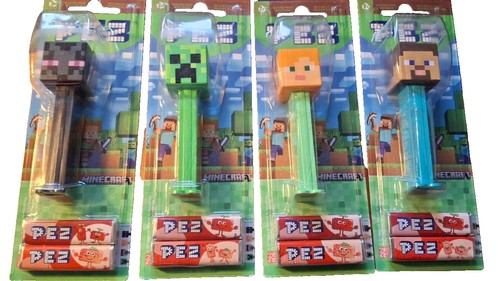 Minecraft pez dispensers - pez,
