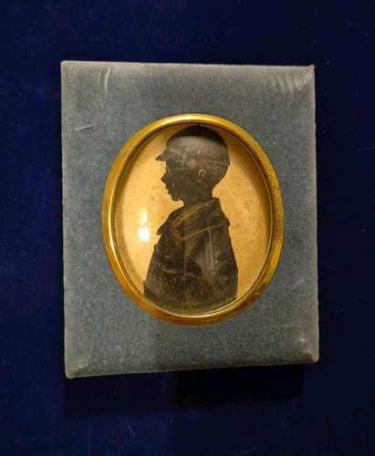 Antique miniature silhouette - miniature,