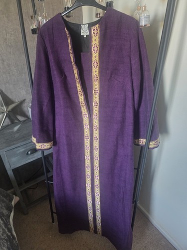 Vintage 70s handwoven silk - handwoven,