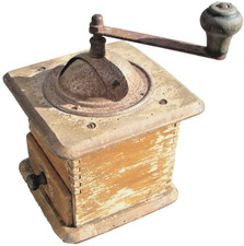 VINTAGE BELGIAN COFFEE MILL /