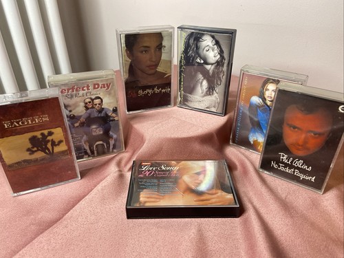 Vintage cassette tapes - x,