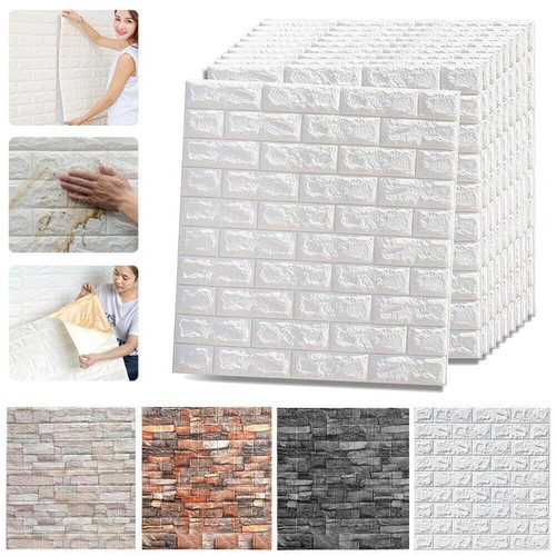60pcs tile brick - 3d, wall