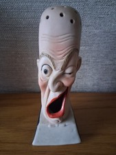  ANTIQUE SCHAFER VATER  FIGURE GROTESQUE MATCH HOLDER / ASHTRAY .