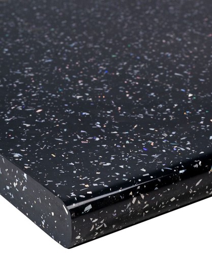 Black sparkle strass noir - black,