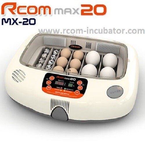 Com rcom egg incubator - mx, 20