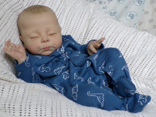 Reborn baby boy doll - reborn,