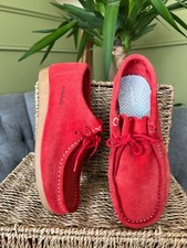 Moshulu Shoes Red Suede Shoes Size 39 UK 6