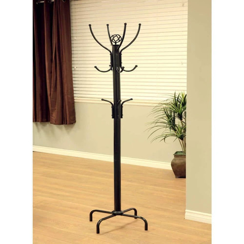 Hook metal coat tree stand - metal,
