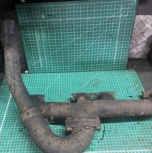Loader exhaust manifold for - loader,