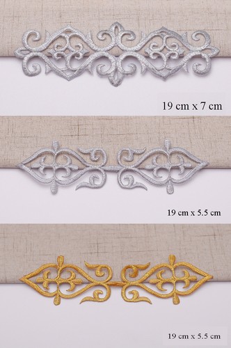 Embroidery iron sew patch - embroidery, iron/sew