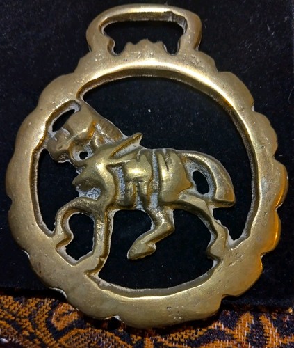 Vintage horse brass shire - vintage, -shire