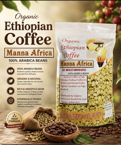 100 organic ethiopian - ethiopian, arabic