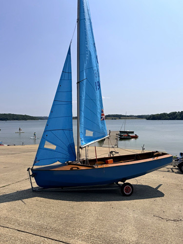 Enterprise sailing dinghy boat - enterprise,