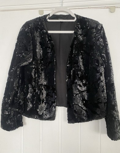 Topshop black sequin - topshop,