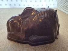 Vintage Brown Hard Plastic