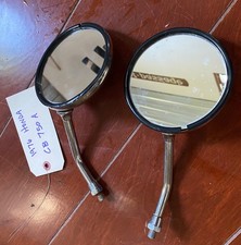 OEM HONDA 1976 CB750A Pair Matching CHROME MIRRORS Beautiful Set Hondamatic