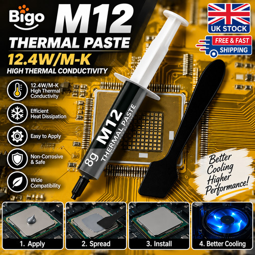 Thermal paste - 12.4w/mk,