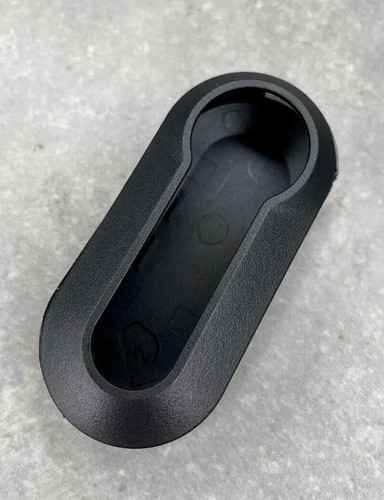Black replacement key - fob, trim