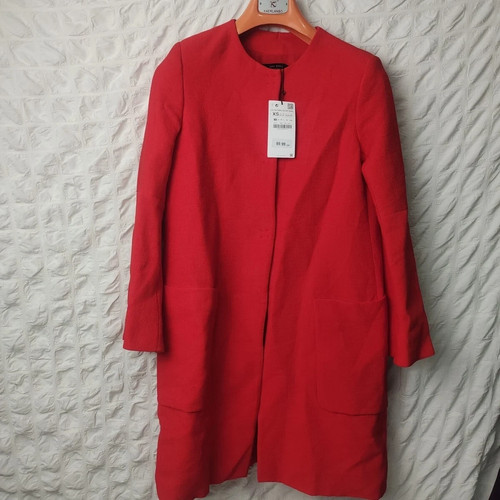 Zara red long sleeves - red,